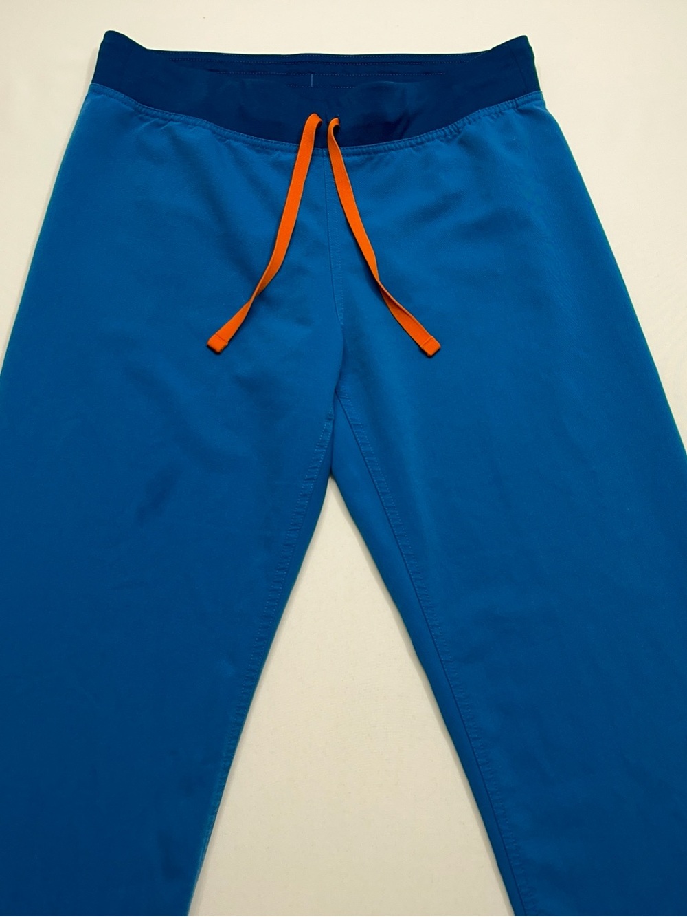 Figs Livingston Scrub Pants T21003 Womens Size Small Blue 31” Inseam